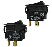 2-Pack On Off Rocker Interruttore 4-Prong 20A 125V per Kedu HY60E 2LNC4 D507336