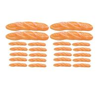 2 Pack Ornamento Di Pane Finto Decorazione Artificiale Realistico