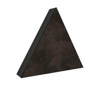 2 Pack - Pannelli decorativi da parete in tessuto di velluto acustico acustico «cinematografico» | Ridurre l'eco - Assorbimento - Insonorizzazione | Trattamento acustico | Colore: [TRIADA | Marrone]