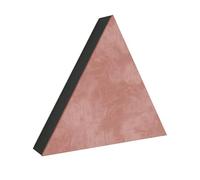 2 Pack - Pannelli decorativi da parete in tessuto di velluto acustico acustico «cinematografico» | Ridurre l'eco - Assorbimento - Insonorizzazione | Trattamento acustico | Colore: [TRIADA | Rose]