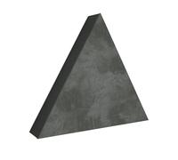 2 Pack - Pannelli decorativi da parete in tessuto di velluto acustico acustico «cinematografico» | Ridurre l'eco - Assorbimento - Insonorizzazione | Trattamento acustico | Colore: [TRIADA | Grigio]