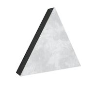 2 Pack - Pannelli decorativi da parete in tessuto di velluto acustico acustico «cinematografico» | Ridurre l'eco - Assorbimento - Insonorizzazione | Trattamento acustico | Colore: [TRIADA | Bianco]