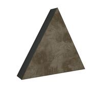2 Pack - Pannelli decorativi da parete in tessuto di velluto acustico acustico «cinematografico» | Ridurre l'eco - Assorbimento - Insonorizzazione | Trattamento acustico | Colore: [TRIADA | Beige]