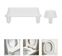 2 Pack Paracolpi in Plastica Per Wc Paraurti Del Coperchio Sedile