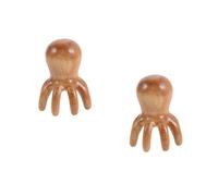 2 Pack Pettine Di Legno Meridiano Strumenti Per Il Massaggio Della Testa