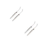 2 Pack Pinzette Per Unghie Professionali Nail Art Pinzetta Professionale