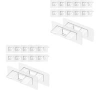 2 Pack Pioli Per Mensole Di Supporto Mollette Scaffali Armadietti Da Cucina