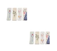 2 Pack Poggia Bacchette Da Tavola Porta Cinesi Poggiamestolo Ceramica