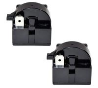 2-Pack QP2-4R7 4.7 Ohm 3-Pin Ptc Avvio Relè Per Edgestar Vbr Serie Compressore