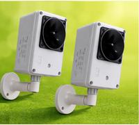 2 pack Repellente ultrasuoni per uccelli piccioni gabbiani corvi - da esterno...