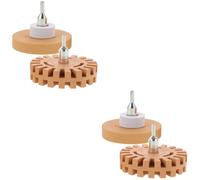 2 Pack Ruota Per La Rimozione Dell'adesivo Di Degli Adesivi Gomme Da Cancellare