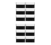 2 Pack Scatola Porta Nastro Trasparente Custodia Vuota Per Cassetta