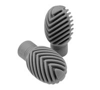 2 Pack Silicon Drumstick Head Covers Drumstick Finali per offrire un miglioramento della durata e del controllo del suono per batteristi