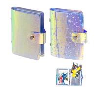 2 Pack Small Photo Album, Mini album fotografico per foto da 3 pollici, 36 tasche per album fotografico Polaroid & Instax Mini Album & Fujifilm & Kpop Photocards, album fotografico per fotocamera