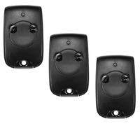 [2 Pack] Sostituzione per Somfy telecomando 2401539, 433,42 MHz, 2 canali, compatibile con Somfy Keypop RTS/Keytis NS-2-RTS, per cancello automatizzato, garage, tapparelle (nero)