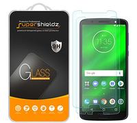 [2-pack] Supershieldz per Motorola (moto G6 Plus) Protezione schermo in vetro temperato, anti-graffio, senza bolle, garanzia a vita