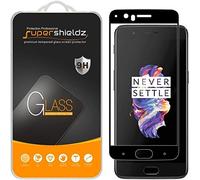 [2-pack] Supershieldz per OnePlus 5 pellicola in vetro temperato, [Full Screen Coverage] anti-graffio, senza bolle, garanzia di sostituzione a vita (nero)