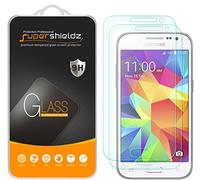 [2-pack] Supershieldz per Samsung Galaxy Core Prime proteggi schermo in vetro temperato, anti-graffio, anti-impronte, senza bolle, garanzia di sostituzione a vita