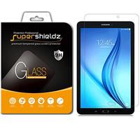 [2-pack] Supershieldz per Samsung Galaxy Tab e 20,3 cm pellicola protettiva, [tempered glass] anti-graffio, anti-impronte, senza bolle, garanzia di sostituzione a vita