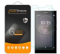 [2-pack] Supershieldz per Sony Xperia L2 proteggi schermo in vetro temperato, anti-graffio, senza bolle, garanzia di sostituzione a vita