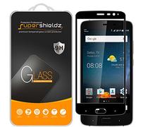 [2-pack] Supershieldz per ZTE Blade V8 Pro schermo in vetro temperato, [Full Screen Coverage] anti-graffio, senza bolle (nero)