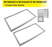 2 Pack W10830274 Freezer Door Gasket per Maytag Refrigerator W10443273 W10294127
