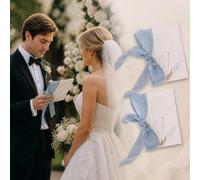 2 Pack Wedding Vow Books, A6 His and Hers Ceremony Journals | Set abbinato: include due opuscoli coordinati per scambiare promesse personali durante una celebrazione speciale.