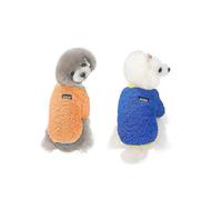 2-Pack Winter Dog Sweaters for Small Dogs & Puppies - Cozy Warm Clothing for Pets & Cats