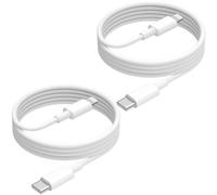 2 Packs Cavo USB C a Lightning 2m, Cavo di Ricarica per iPhone 14/13/12/11 | Certificato MFi Cavo di Ricarica Veloce per Apple iPhone 14/14 Plus/14 Pro/14 Pro Max/13/12/11/SE/XS/8 Plus/iPad Pro, Bianco