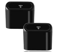 2 Packs Pattumiera da Auto per Alfa Romeo 33 Stradale ab 2023, Impermeabile, Cestino per Auto Appeso Portatili Anti-Odore Mini Pattumiera per Auto con Coperchio