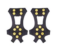 2 Packs Trazioni Neve Taglienti Elastici Ghiaccio Leggero Per Ghiaccio Amante All'aperto E