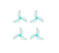 2 paia 1611 3 pale CW CCW PC eliche albero 1,5 mm adatte for drone 1102 0802SE(2Pairs Blue Color)