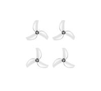 2 paia 1611 3 pale CW CCW PC eliche albero 1,5 mm adatte for drone 1102 0802SE(2Pairs Gray Color)