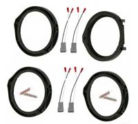 2 paia 6.5 "Car Speaker Adapter Board & Cablaggio per Honda per Civic per Accord per CR-V Odyssey Sound System Setup