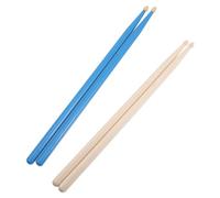2 Paia Bacchette per Batteria da Bacchette per Percussione Leggere e Resistenti per Adulti Pratiche e Comode per Allenamento
