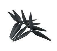 2 paia compatibili con 10X5X3 9X5X3 10X4.5X3 1050 1045 9050 10 pollici 9 pollici 3 eliche in nylon rinforzato al carbonio nero universali for drone(10x4.5x3)