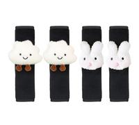 2 Paia Copri Cintura Di Sicurezza Per Auto, Copri Spalla Per Cintura Di Sicurezza Simpatico Cartone Animato, Spallacci Per Cintura Di Sicurezza In Peluche, Accessori Auto Per Ragazze