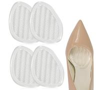 2 Paia Cuscinetti metatarsali per la palla del piede per uomo e donna. Solette in gel per il cuscinetto metatarsale, Cuscino per il callo,Ultra Slim Cuscinetti in Gel Sottili per la Protezione