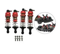 2 paia di ammortizzatori 1/16, di ricambio per pezzi di ricambio per auto da