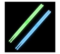 2 Paia Di Bacchette Luminose 5A Nottilucenti Per Performance Sul Palco Che Si Illuminano Al Buio Bacchette per Batteria Principianti