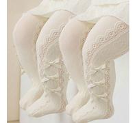 2 paia di calzini alla moda per bambine, neri e bianchi, con diamanti sul fondo, calzini con fondo traforato, calzini estivi sottili in rete a diamante, collant per ragazze 0-6M,6-12M,1-2Y,3-5 anniAni