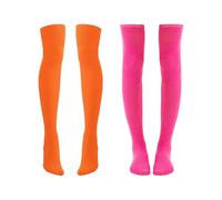 2 Paia Di Calzini Da Ginocchio Da Donna, Calzini Elastici E Morbidi, Accessori Per Abbigliamento, Calze Alla Coscia Alla Moda, Calze Calde