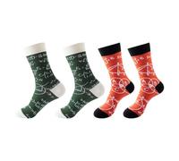 2 Paia Di Calzini Geometrici Funzionali, Calzini Dal Design Creativo, Calzini Personalizzati Alla Moda, Calzini Regali, Calzini Interessanti