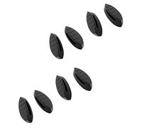 2 paia di cuscinetti di ricambio per occhiali da sole Oakley Clifden OO9440, colore: Nero, Nero , Taglia unica