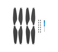 2 paia di eliche for drone for PC con cacciavite e viti for 3 utilizzi di sostituzione(Silver)