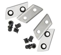 2 paia di lame di ricambio per trituratore elettrico Einhell GC-KS 2540 e GC-KS 2540 CB, lame di ricambio compatibili con trituratore di coltelli