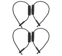 2 paia di manici in corda fai da te per secchi