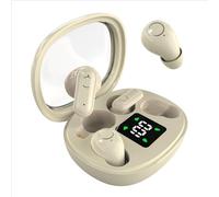 2 paia di mini auricolari per dormire, Bluetooth, senza fili, piccoli, invisibili, senza fili, per orecchie piccole, per dormire sul lato, auricolari senza fili nell'orecchio