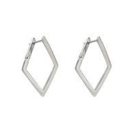2 paia di orecchini a catena quadrilateri geometrici con catena per orecchie set di orecchini orecchini per piercing multipli gioielli alla moda ipoallergenici