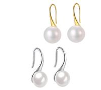 2 paia di orecchini minimalisti Orecchini gioielli da sposa for